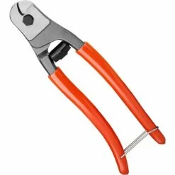 TINOR Pince Coupe-câble 200mm Acier Au Chrome Vanadium Coupeur, Convient Pour Couper Les Câbles En Cuivre, Câble En Fil D'acier, En Aluminium Et Les Câbles Electriques