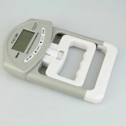 QERSTA Dynamomètre à Main Numérique Mesureur De Mesure De La Force De La Prise à Capture Automatique De La Puissance De La Poignée électronique, Gris