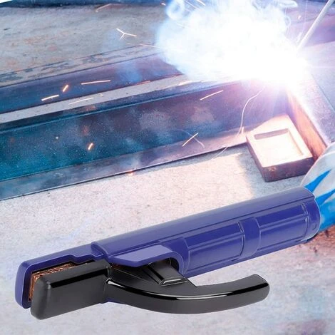 Fei Yu Support D'électrode De Soudage,Dissipation Thermique Rapide, 300A Support D'électrode Pince De Soudage En Cuivre Isolé De Haute Qualité Pour Machine De Soudage(bleu) 5 Fei Yu Support D'électrode De Soudage,Dissipation Thermique Rapide, 300A Support D'électrode Pince De Soudage En Cuivre Isolé De Haute Qualité Pour Machine De Soudage(bleu) – Image 5