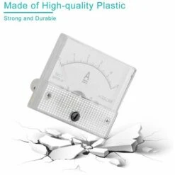 FONTAINEBLEAU Ampèremètre Et Voltmètre Analogique De Tension, Ampèremètre Et Voltmètre Actuel Du Courant Analogique 85C1 De CC(Ampèremètre 5A) Fonepro 8 FONTAINEBLEAU Ampèremètre Et Voltmètre Analogique De Tension, Ampèremètre Et Voltmètre Actuel Du Courant Analogique 85C1 De CC(Ampèremètre 5A) Fonepro -Outil de l'électricien Soldes 2022 57915925 4