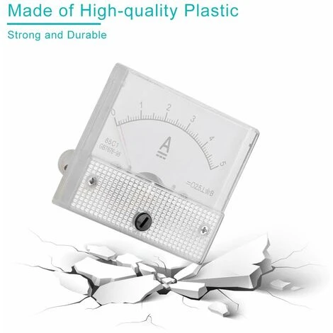 FONTAINEBLEAU Ampèremètre Et Voltmètre Analogique De Tension, Ampèremètre Et Voltmètre Actuel Du Courant Analogique 85C1 De CC(Ampèremètre 5A) Fonepro 4 FONTAINEBLEAU Ampèremètre Et Voltmètre Analogique De Tension, Ampèremètre Et Voltmètre Actuel Du Courant Analogique 85C1 De CC(Ampèremètre 5A) Fonepro – Image 4