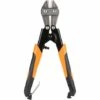 FLYME Coupe-boulons à Main Mini Coupe-boulons Robustes De 8 Pouces Coupe-fils Et Câbles Pinces Outils De Coupe Orange Cr-V Coupe-câbles