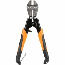 FLYME Coupe-boulons à Main Mini Coupe-boulons Robustes De 8 Pouces Coupe-fils Et Câbles Pinces Outils De Coupe Orange Cr-V Coupe-câbles