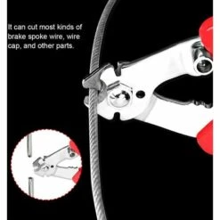 FLYME Vélo Coupe-câble Multifonctions, Vélo De Rayon De Frein Fil Cable Cutter Outil De Réparation 8 FLYME Vélo Coupe-câble Multifonctions, Vélo De Rayon De Frein Fil Cable Cutter Outil De Réparation -Outil de l'électricien Soldes 2022 58180389 4
