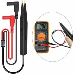 IRISFR Kit De Câbles De Mesure De Multimètre - Pointes De Test électriques Numériques Avec Pinces Crocodiles - Pinces à épiler, Noir/rouge,une Ensemble, Lilaris 8 IRISFR Kit De Câbles De Mesure De Multimètre - Pointes De Test électriques Numériques Avec Pinces Crocodiles - Pinces à épiler, Noir/rouge,une Ensemble, Lilaris -Outil de l'électricien Soldes 2022 58250530 4