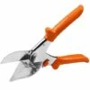 GRID COOL Cisailles à Onglets Multi-angles à Angle Réglable, Cisailles à Onglets Multi-angles Pour Couper Les Cisailles à Fente En Liège En Plastique Pe Pvc (orange)