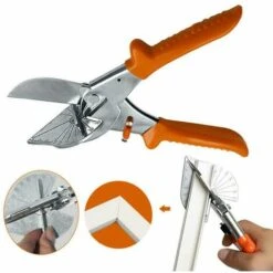 GRID COOL Cisailles à Onglets Multi-angles à Angle Réglable, Cisailles à Onglets Multi-angles Pour Couper Les Cisailles à Fente En Liège En Plastique Pe Pvc (orange) 8 GRID COOL Cisailles à Onglets Multi-angles à Angle Réglable, Cisailles à Onglets Multi-angles Pour Couper Les Cisailles à Fente En Liège En Plastique Pe Pvc (orange) -Outil de l'électricien Soldes 2022 58347525 4