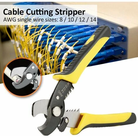 GRID COOL Outil Électrique De Pince à Dénuder Pince à Dénuder 2 En 1 Pour Électricien RT-6065 4 GRID COOL Outil Électrique De Pince à Dénuder Pince à Dénuder 2 En 1 Pour Électricien RT-6065 – Image 4