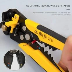 GRID COOL Pince À Dénuder Automatique, Outil Universel à Dégainer Avec Reglage De Précision Cables AWG 22-10 (0,5~6.0mm²) Pour Dénuder, Cutter 7 GRID COOL Pince À Dénuder Automatique, Outil Universel à Dégainer Avec Reglage De Précision Cables AWG 22-10 (0,5~6.0mm²) Pour Dénuder, Cutter -Outil de l'électricien Soldes 2022 58348352 3