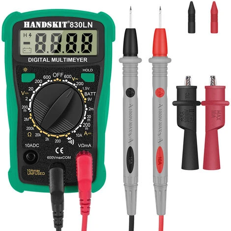 Thsinde Multimetre Ultra-mince Multimetre Numerique Intelligent 830LN Voltmètre CC 1 Thsinde Multimetre Ultra-mince Multimetre Numerique Intelligent 830LN Voltmètre CC