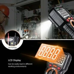 TODOT Multimètre Numérique Avancé True RMS 6000 POINTS Avec Testeur De Circuit De Tension Sans Contact - DM01M 7 TODOT Multimètre Numérique Avancé True RMS 6000 POINTS Avec Testeur De Circuit De Tension Sans Contact - DM01M -Outil de l'électricien Soldes 2022 58757990 3