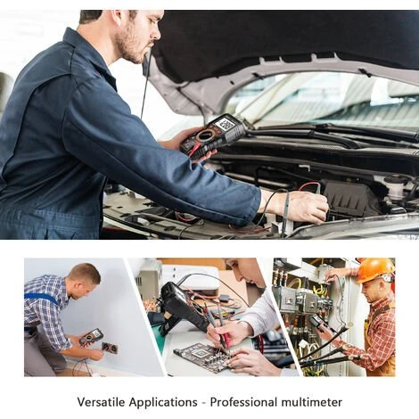 TODOT Multimètre Numérique Avancé True RMS 6000 POINTS Avec Testeur De Circuit De Tension Sans Contact - DM01M 5 TODOT Multimètre Numérique Avancé True RMS 6000 POINTS Avec Testeur De Circuit De Tension Sans Contact - DM01M – Image 5