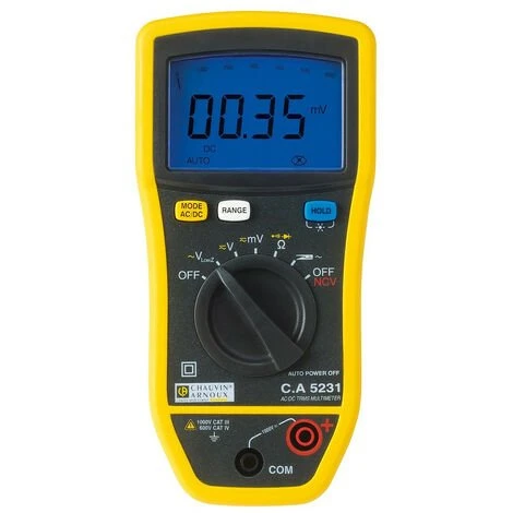 Multimètre Numérique CA 5231 | P01196731 - Chauvin Arnoux 1 Multimètre Numérique CA 5231 | P01196731 - Chauvin Arnoux