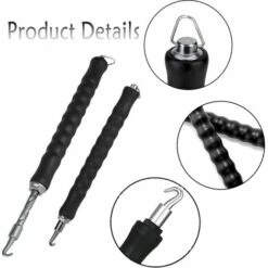 CHANCEY Fil Pour Barres D'armature Twister Crochet,SEMAket Lot De 1 Lieur Automatique,Semi-Automatique Avec Poignée Souple Pour Fil D'armature, Fil Métallique Et Béton(Noir) -Outil de l'électricien Soldes 2022 58825231 5