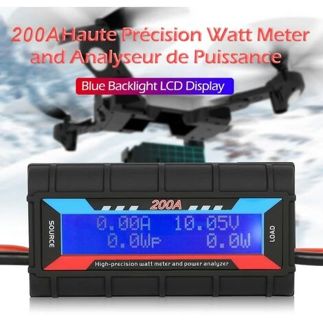 MONLY Wattmètre Numérique De Haute Précision RC, Analyseur De Puissance, Vérificateur De Tension De Batterie 3 MONLY Wattmètre Numérique De Haute Précision RC, Analyseur De Puissance, Vérificateur De Tension De Batterie – Image 3
