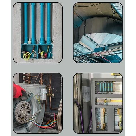 TRIOMPHE Tire Fils Electrique, 5M 5mm, Tire Cable Electrique, Spiralé Flexible Aiguille Tire Fil, Tire Cable Aiguille Electricien, Tire Fil Avec Tête Guidage, Pour Cable Avec Tête Flexible De Guidage,T-Audace 3 TRIOMPHE Tire Fils Electrique, 5M 5mm, Tire Cable Electrique, Spiralé Flexible Aiguille Tire Fil, Tire Cable Aiguille Electricien, Tire Fil Avec Tête Guidage, Pour Cable Avec Tête Flexible De Guidage,T-Audace – Image 3