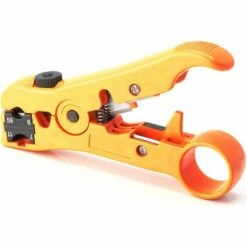 TRIOMPHE 1 Pc Coupe-câble Coaxial/outil De Préparation Outil De Dénudage Pour Câble RG59, RG6, RG7 Et RG11 Et Câble Téléphonique Plat, Dénudeur CAT6 CAT5 CAT3，T-Audace