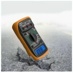 LTS FAFA Multimètre Numérique XL830L 2000 Comptes Mini Multimètre Testeur De Pile Courant Tension AC DC Résistance Buzzer Transistor Voltmètre Ampèremètre Avec Écran LCD Rétroéclairé -Outil de l'électricien Soldes 2022 59153775 4