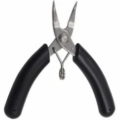 CATHERINE Pince à Bec Aiguille Sans Dents Pince Diagonale Pince Coupante Pince à Bijoux Pince Modèle Bricolage Pince à Bec Incurvé