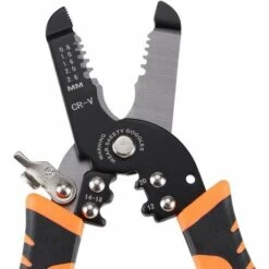 TINOR Denudeur Fil Electrique, Pince A Denuder Automatique Pour Câble, Pince à Dénuder Pour Dénuder Sertissage Serrage Outil De Coupe -Outil de l'électricien Soldes 2022 59684196 5