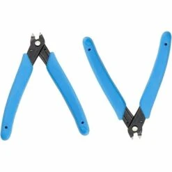 LangRay Pince Coupante Diagonale Pince Coupante Cisaille Pour Cable électrique, Precision Electrical Wire Cable Cutter Mini Pince Coupante Diagonal Side Cutter Flush Cutter, Lot De 2