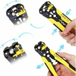 LangRay TK0742 Pinces à Dénuder Dénudage Et Sertissage Multifonction Automatique à Réglage 205 Mm Pour Cable De 0,2-6 Mm2 -Outil de l'électricien Soldes 2022 59916116 4