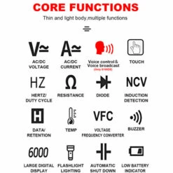 TANCYCO WinAPEX Multimètre Portable Commande Vocale Intelligente Diffusion Multimètre À Écran Tactile 4,4 Pouces TRMS Tension Courant Résistance Diode Capacité Fréquence Mesure De La Température Multimètre Multifonction Avec Lampe De Poche Rétroéclairée 8 TANCYCO WinAPEX Multimètre Portable Commande Vocale Intelligente Diffusion Multimètre À Écran Tactile 4,4 Pouces TRMS Tension Courant Résistance Diode Capacité Fréquence Mesure De La Température Multimètre Multifonction Avec Lampe De Poche Rétroéclairée -Outil de l'électricien Soldes 2022 59952891 4
