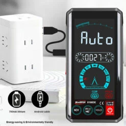 TANCYCO WinAPEX Multimètre Portable Commande Vocale Intelligente Diffusion Multimètre À Écran Tactile 4,4 Pouces TRMS Tension Courant Résistance Diode Capacité Fréquence Mesure De La Température Multimètre Multifonction Avec Lampe De Poche Rétroéclairée 9 TANCYCO WinAPEX Multimètre Portable Commande Vocale Intelligente Diffusion Multimètre À Écran Tactile 4,4 Pouces TRMS Tension Courant Résistance Diode Capacité Fréquence Mesure De La Température Multimètre Multifonction Avec Lampe De Poche Rétroéclairée -Outil de l'électricien Soldes 2022 59952891 5