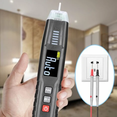 TANCYCO MAYILON 600V Type De Stylo Multimètre Portable Multifonctionnel Multimètre Numérique Intelligent NCV Test De Fréquence De Capacité De Résistance De Tension 4000 Comptes Maintien Des Données Avec Lampe De Poche 2 TANCYCO MAYILON 600V Type De Stylo Multimètre Portable Multifonctionnel Multimètre Numérique Intelligent NCV Test De Fréquence De Capacité De Résistance De Tension 4000 Comptes Maintien Des Données Avec Lampe De Poche – Image 2