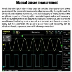 FNIRSI Générateur De Signal D'oscilloscope TFT LCD 7 Pouces Double Canal 100MHz * 2 Bande Passante 1GSa/s 8 FNIRSI Générateur De Signal D'oscilloscope TFT LCD 7 Pouces Double Canal 100MHz * 2 Bande Passante 1GSa/s -Outil de l'électricien Soldes 2022 60141486 4