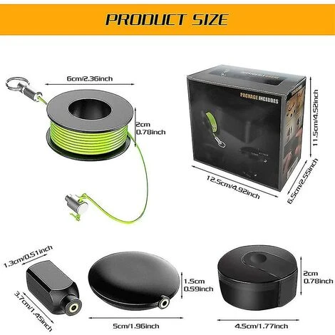 BENOBBY KIDS Extracteur De Fil Magnétique Wiremag Wire Cable Guide Pipe Threader Running Device 2 BENOBBY KIDS Extracteur De Fil Magnétique Wiremag Wire Cable Guide Pipe Threader Running Device – Image 2