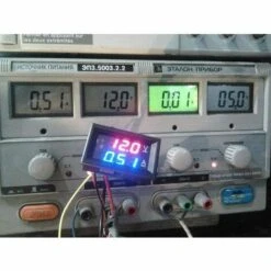 CHANCEY 2 Pcs 0,28"LED Voltmètre Numérique Ampèremètre DC 0-100V 10A, Volt Amp 2in1 Testeur Pour 12V / 24V Multimètre Ampérage Mètre Volt Amp Jauge Panneau，SEMAket -Outil de l'électricien Soldes 2022 60208642 3