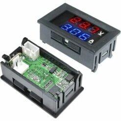 CHANCEY 2 Pcs 0,28"LED Voltmètre Numérique Ampèremètre DC 0-100V 10A, Volt Amp 2in1 Testeur Pour 12V / 24V Multimètre Ampérage Mètre Volt Amp Jauge Panneau，SEMAket -Outil de l'électricien Soldes 2022 60208642 4