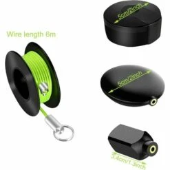 CHANCEY Guide Fil Magnétique Tire Fils Electrique Passe Fil Magnetique Enfile-fil Mural Avec Fil Magnétique Guide Fil Magnetique Extracteur De Fil De Outils De Routage De Câble Pour La Maison,SEMAket 7 CHANCEY Guide Fil Magnétique Tire Fils Electrique Passe Fil Magnetique Enfile-fil Mural Avec Fil Magnétique Guide Fil Magnetique Extracteur De Fil De Outils De Routage De Câble Pour La Maison,SEMAket -Outil de l'électricien Soldes 2022 60208652 3