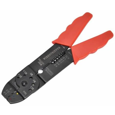 Outil À Dénuder Pince À Sertir Pour Électricien, Pince À Sertir Manuelle Multifonctionnelle Pour Pince À Dénuder FUIENKO 1 Outil À Dénuder Pince À Sertir Pour Électricien, Pince À Sertir Manuelle Multifonctionnelle Pour Pince À Dénuder FUIENKO