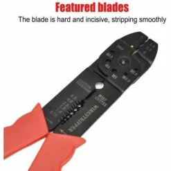 Outil À Dénuder Pince À Sertir Pour Électricien, Pince À Sertir Manuelle Multifonctionnelle Pour Pince À Dénuder FUIENKO 6 Outil À Dénuder Pince À Sertir Pour Électricien, Pince À Sertir Manuelle Multifonctionnelle Pour Pince À Dénuder FUIENKO -Outil de l'électricien Soldes 2022 60307707 3