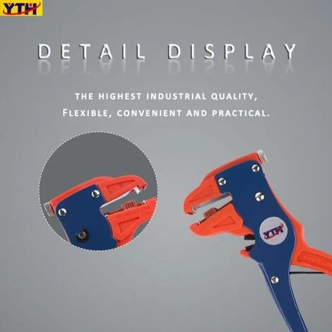 Pince À Dénuder Automatique, Coupe Câble Électrique Pour Électricien FUIENKO 3 Pince À Dénuder Automatique, Coupe Câble Électrique Pour Électricien FUIENKO – Image 3