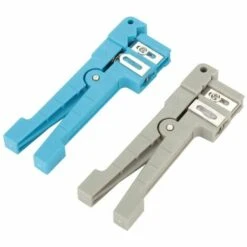 MODOU 45-163 45-162 Câble Coaxial Gaine De Fibre Optique Dénudeur De Câble Coupe-câble Pince à Dénuder Outil De Dénudage L'industrie Pour Dénuder La Fibre Simplex Variété Câbles à Fibre Optiq(45-162+45-163)