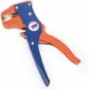 BENOBBY KIDS Pince à Dénuder Automatique Sertisseur Coupeur De Cables Multifonctionnel Outils A Dénuder Aquilin De Fils Outillage A Main Orange Pince Coupe Câble En Bec De Canard (Bleu&Orange)