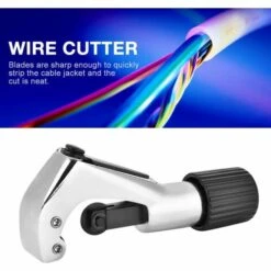 BENOBBY KIDS Outil De Dépouillement De Main De Dénudeur De Fil, Ligne De Câble électrique De Câble Coupeur De Câble électrique De Fibre Optique Outil De Dépouillement De Main De Dénudeur -Outil de l'électricien Soldes 2022 60417561 3