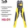 PINCE DE SERRAGE--Pince à Dénuder Outils, Outils à Main Borne à Sertir 0.2 6.0mm ,HS-D1 Yellow FUIENKO