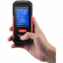 HAPPYSHOPPING Appareil De Mesure Des Rayonnements électromagnétiques Appareil De Mesure Des Rayonnements électromagnétiques à écran Digital Rétro-éclairé Mode Moyenne/crête Fonction Alarme Sonore WT3122 Noir+Rouge (batterie Intégrée) 7 HAPPYSHOPPING Appareil De Mesure Des Rayonnements électromagnétiques Appareil De Mesure Des Rayonnements électromagnétiques à écran Digital Rétro-éclairé Mode Moyenne/crête Fonction Alarme Sonore WT3122 Noir+Rouge (batterie Intégrée) -Outil de l'électricien Soldes 2022 60476017 3
