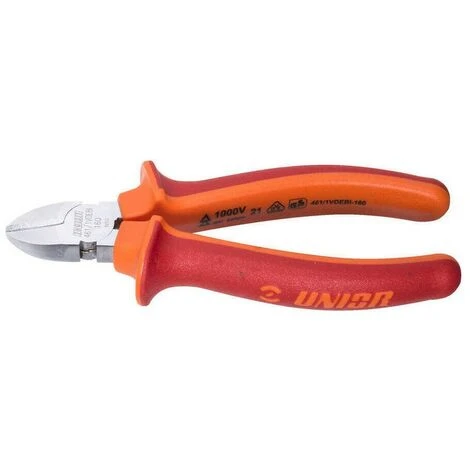 UNIOR 610427 - Coupe Diagonale Alicate Isolé VDE 160 Mm Série 461 / 1VDEBI 1 UNIOR 610427 - Coupe Diagonale Alicate Isolé VDE 160 Mm Série 461 / 1VDEBI