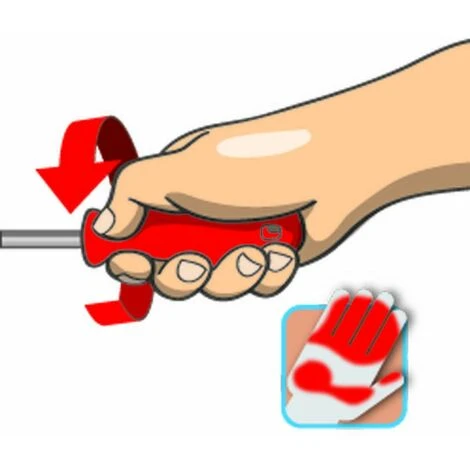 UNIOR 617656 - Ensemble De 6 Tournevis Isolés VDE Flat Et Phillips Avec Brassage Dans Une Boîte En Carton 603CS6ATVD 3 UNIOR 617656 - Ensemble De 6 Tournevis Isolés VDE Flat Et Phillips Avec Brassage Dans Une Boîte En Carton 603CS6ATVD – Image 3