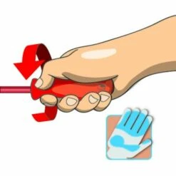 UNIOR 616444 - Tournevis Phillips Isolé VDE PH1X80 Mm Série 613VDEBI -Outil de l'électricien Soldes 2022 60555571 3