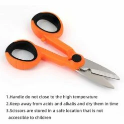 HEGUYEY Ciseaux Coupe-câbles Pour Fibre Optique Cisailles électriques En Acier Inoxydable Ciseaux De Précision Avec Fil De Coupe Fibre Optique -Outil de l'électricien Soldes 2022 60657498 5