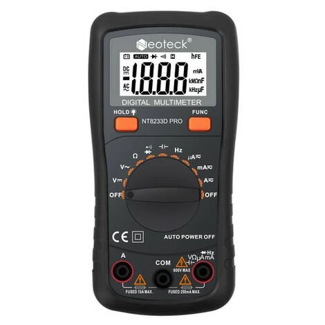 Neoteck Multimètre 2000 Résistance Tension De Courant Test De Diode Fréquence 1 Neoteck Multimètre 2000 Résistance Tension De Courant Test De Diode Fréquence