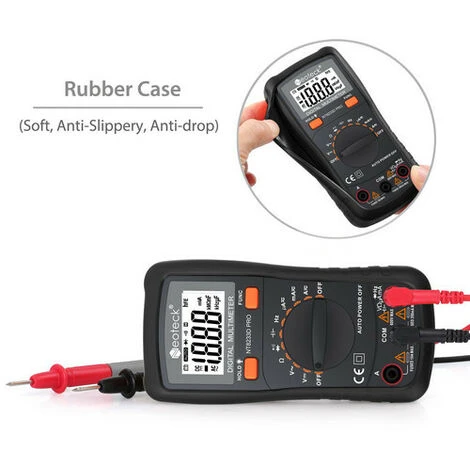 Neoteck Multimètre 2000 Résistance Tension De Courant Test De Diode Fréquence 2 Neoteck Multimètre 2000 Résistance Tension De Courant Test De Diode Fréquence – Image 2