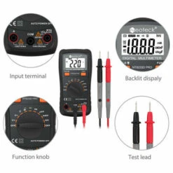 Neoteck Multimètre 2000 Résistance Tension De Courant Test De Diode Fréquence 8 Neoteck Multimètre 2000 Résistance Tension De Courant Test De Diode Fréquence -Outil de l'électricien Soldes 2022 61048672 4