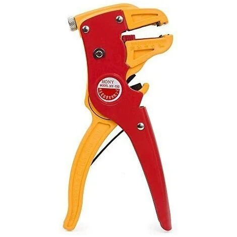 CADEAUX Pince à Dénuder Automatique Coupe-câble Multifonction Outil à Main Orange Coupe-câble Bec De Canard 150 Mm (rouge Et Jaune) 1 CADEAUX Pince à Dénuder Automatique Coupe-câble Multifonction Outil à Main Orange Coupe-câble Bec De Canard 150 Mm (rouge Et Jaune)
